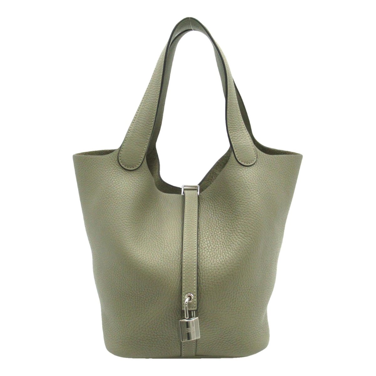 Picotin leather handbag