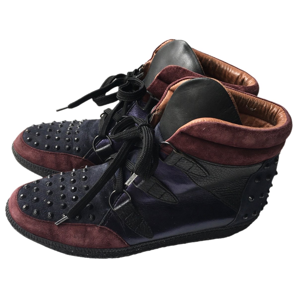 Albatorock leather trainers