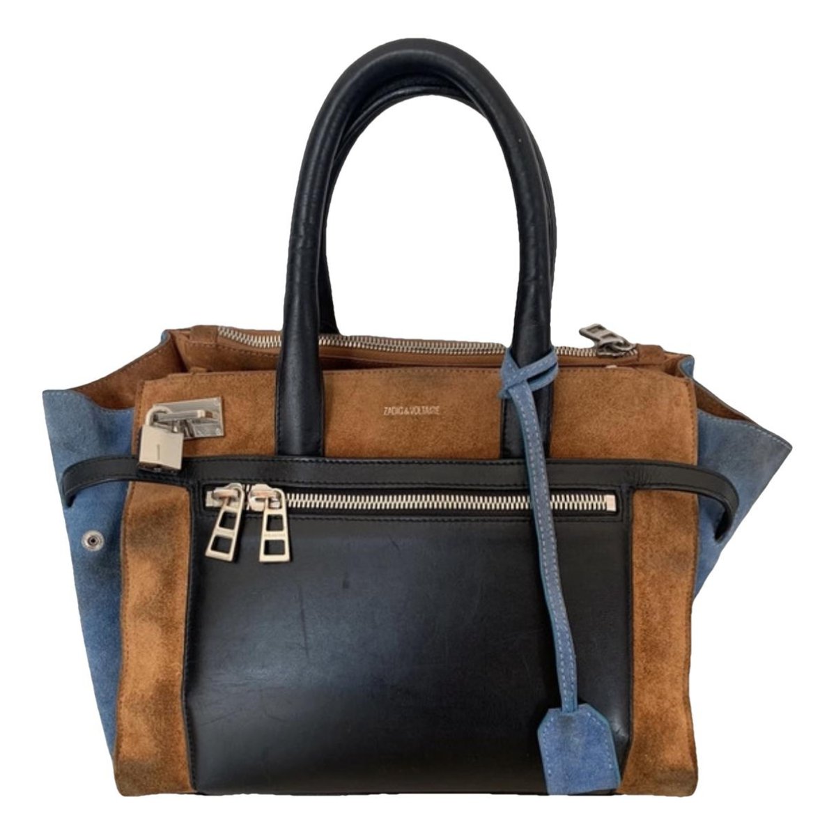 Candide leather handbag