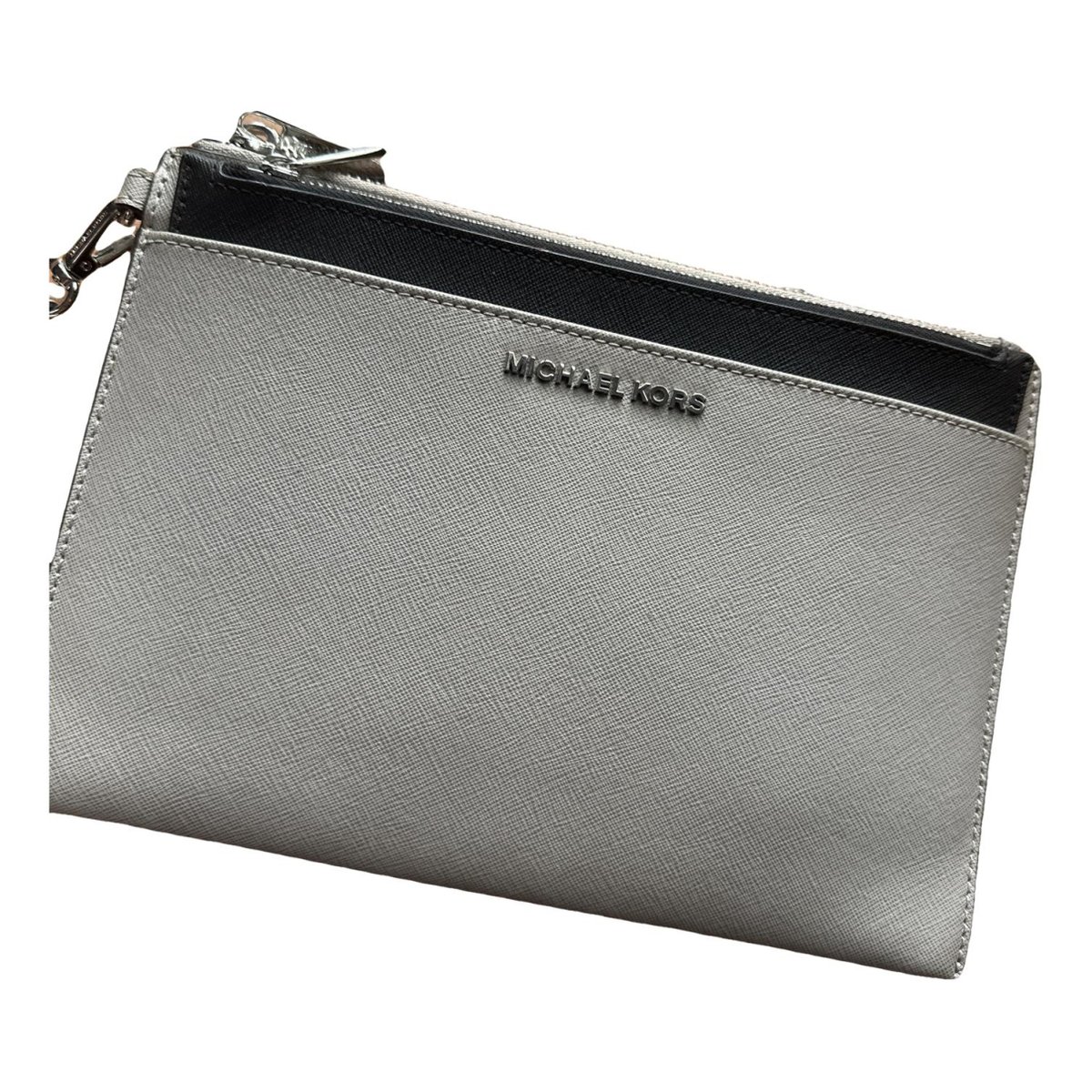 Whitney leather clutch bag