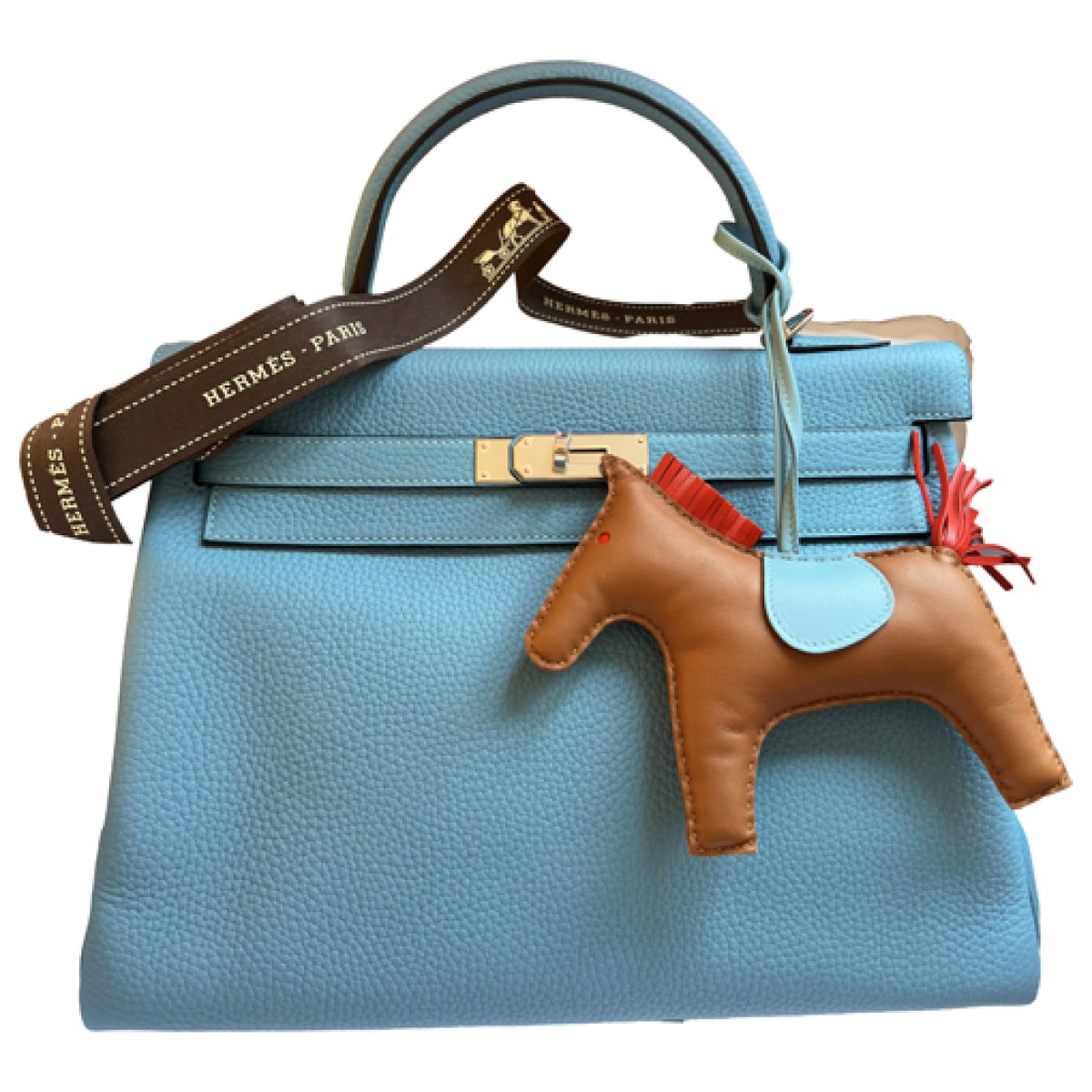 Kelly 32 leather handbag