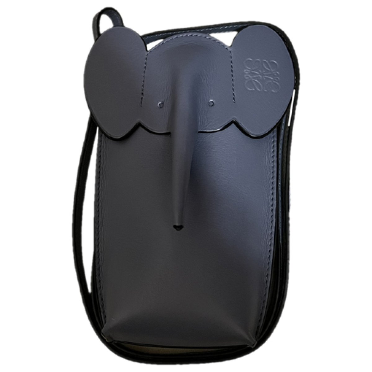 Animals leather crossbody bag