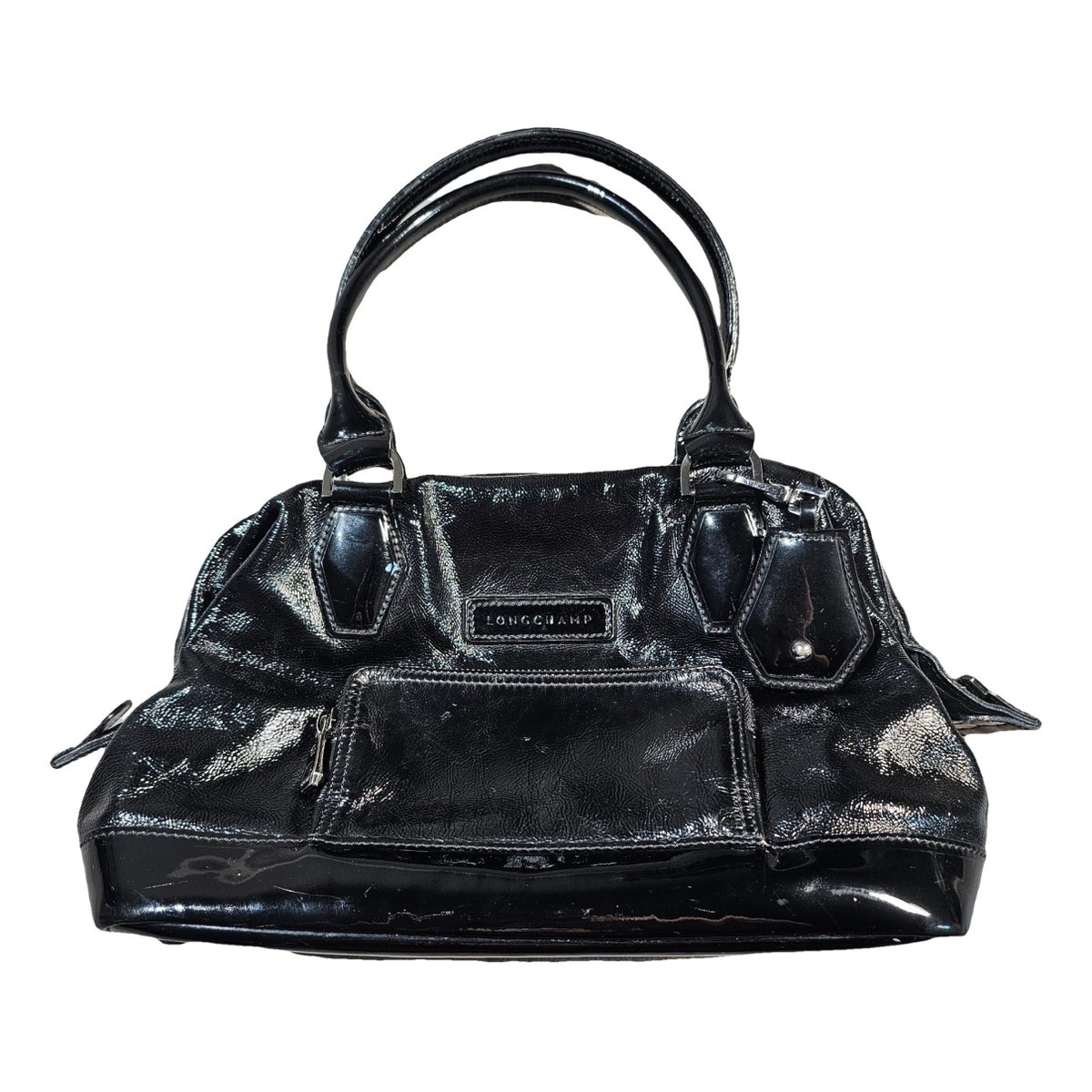Légende patent leather handbag
