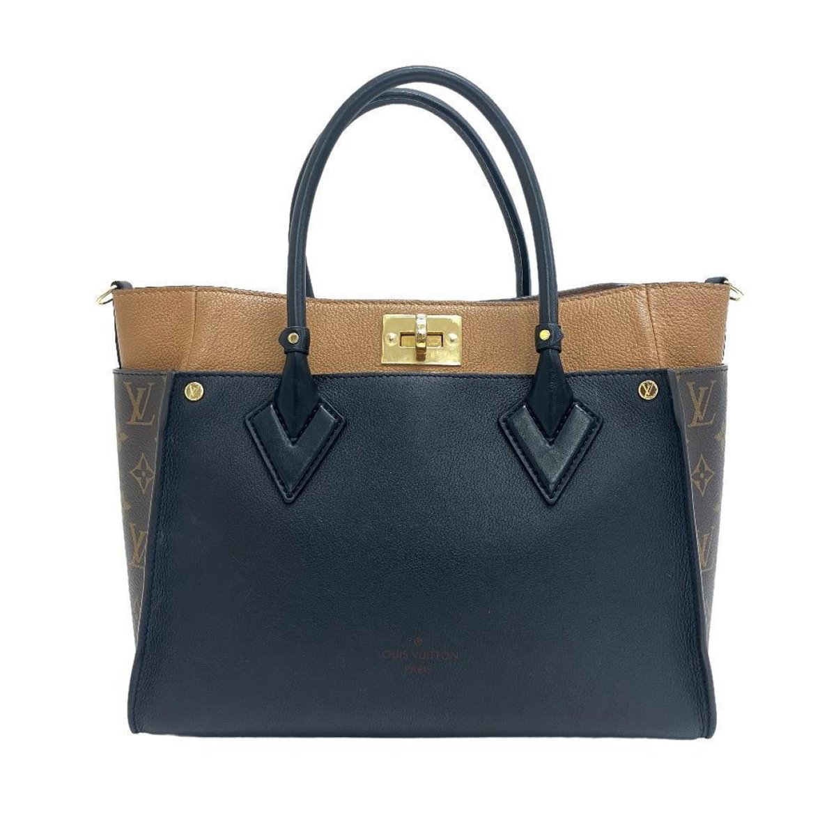 On My Side leather handbag