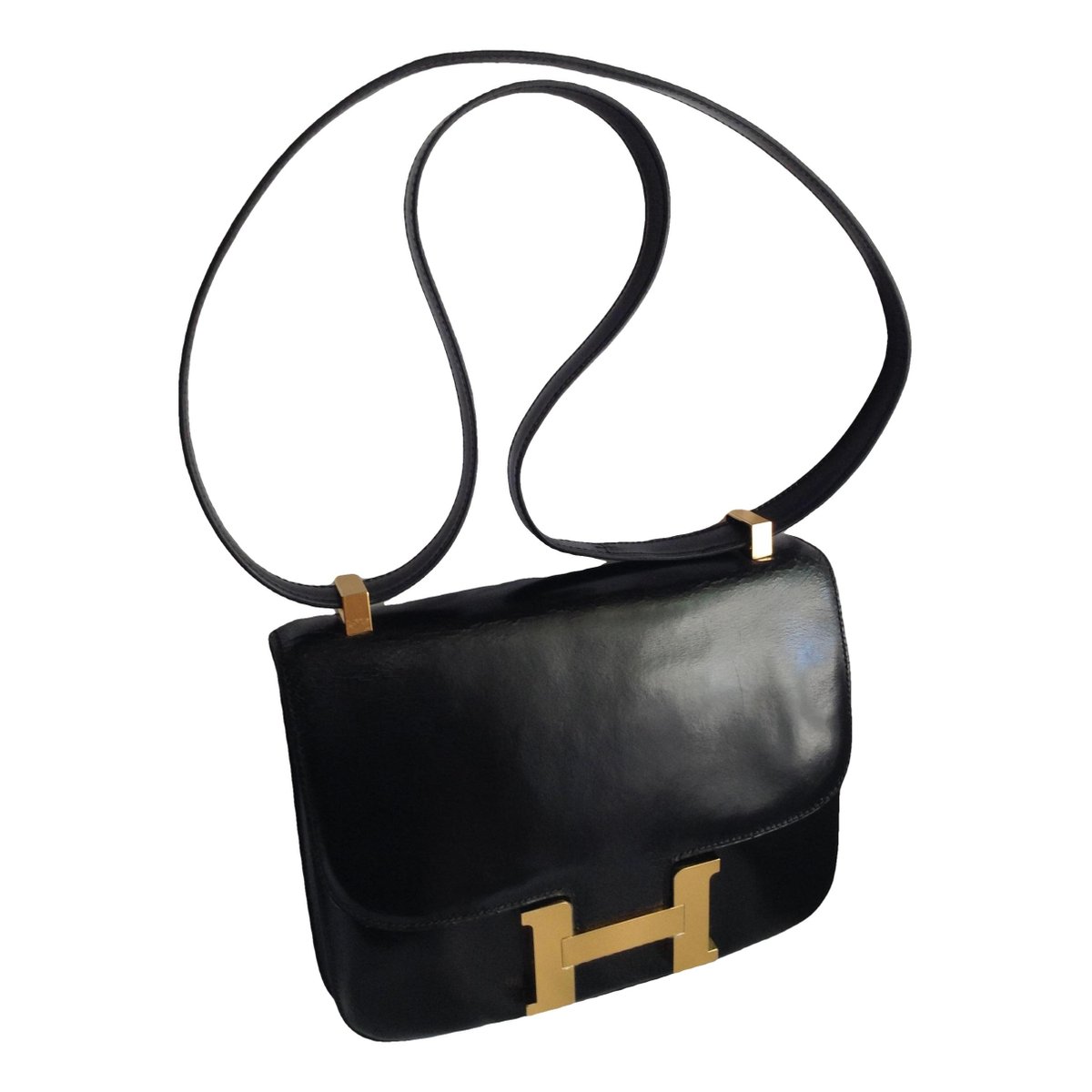 Constance leather crossbody bag