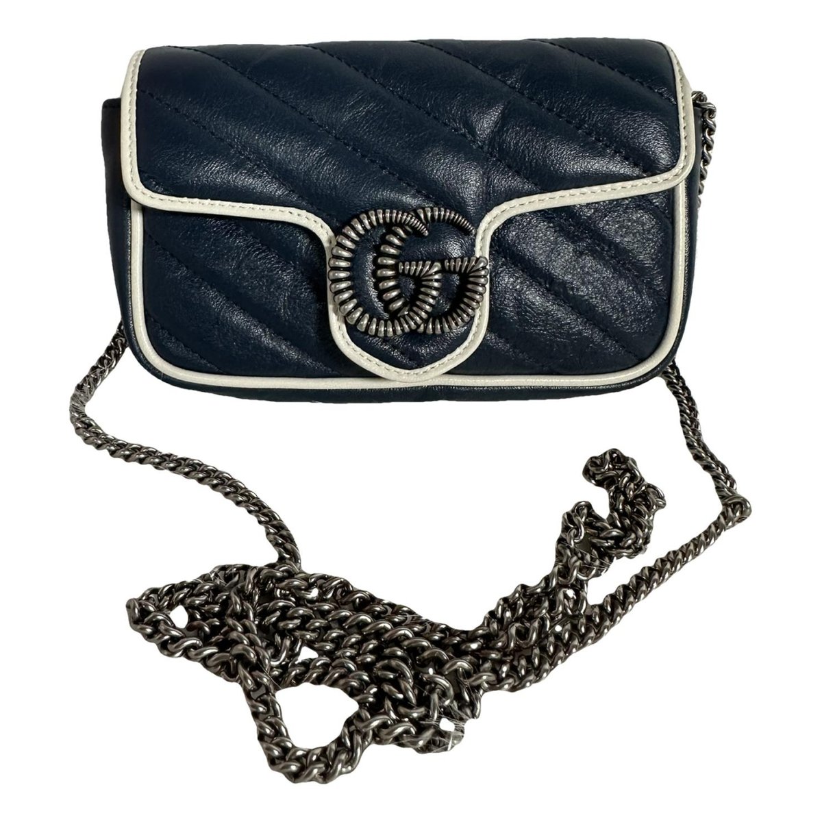 GG Marmont Flap leather crossbody bag
