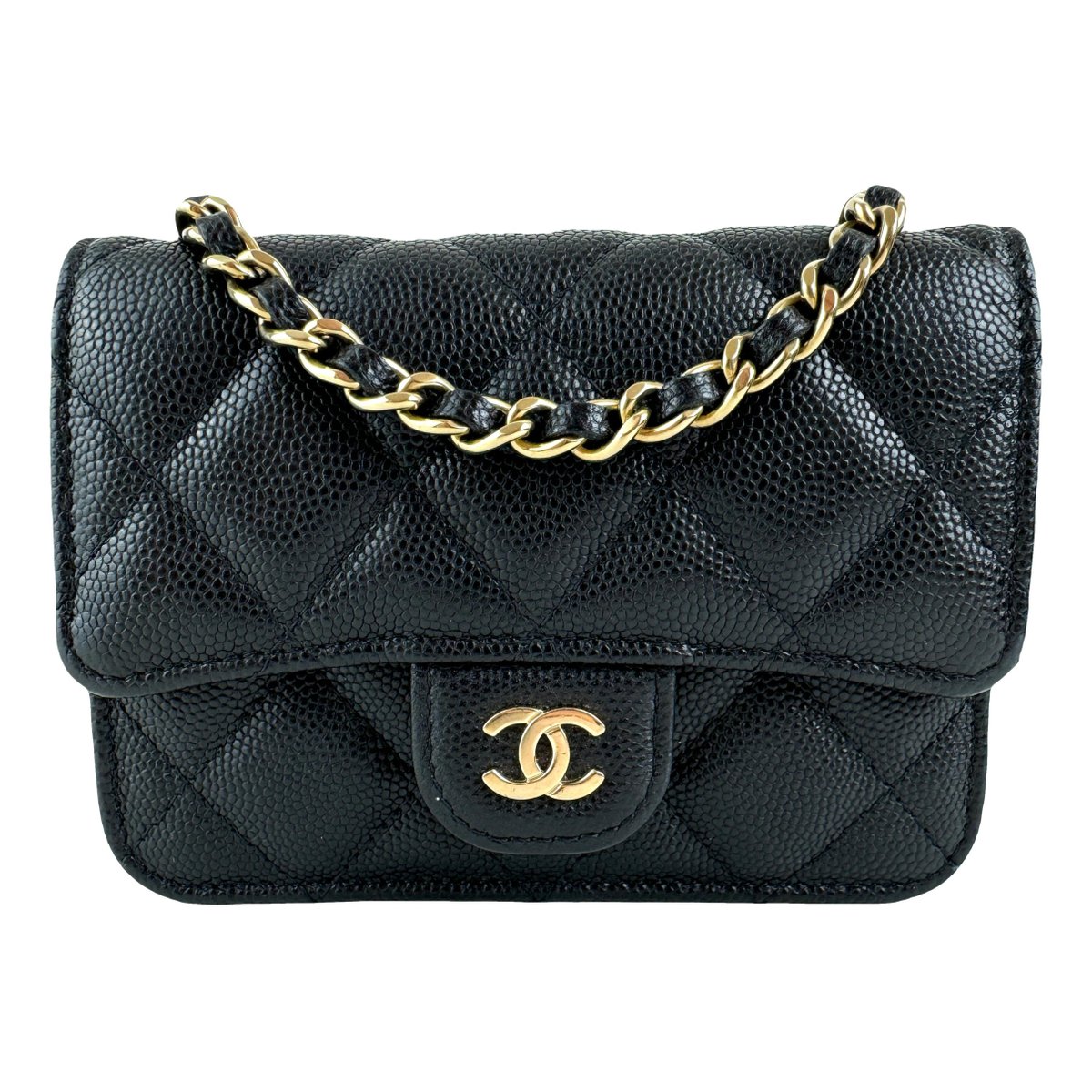 Wallet On Chain Timeless/Classique leather handbag