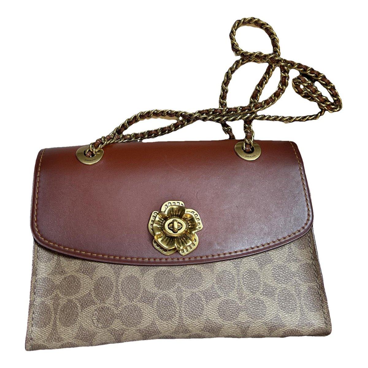 Parker leather crossbody bag