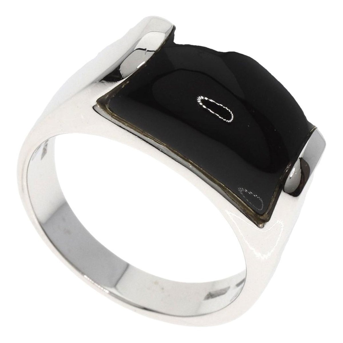 Tronchetto white gold ring