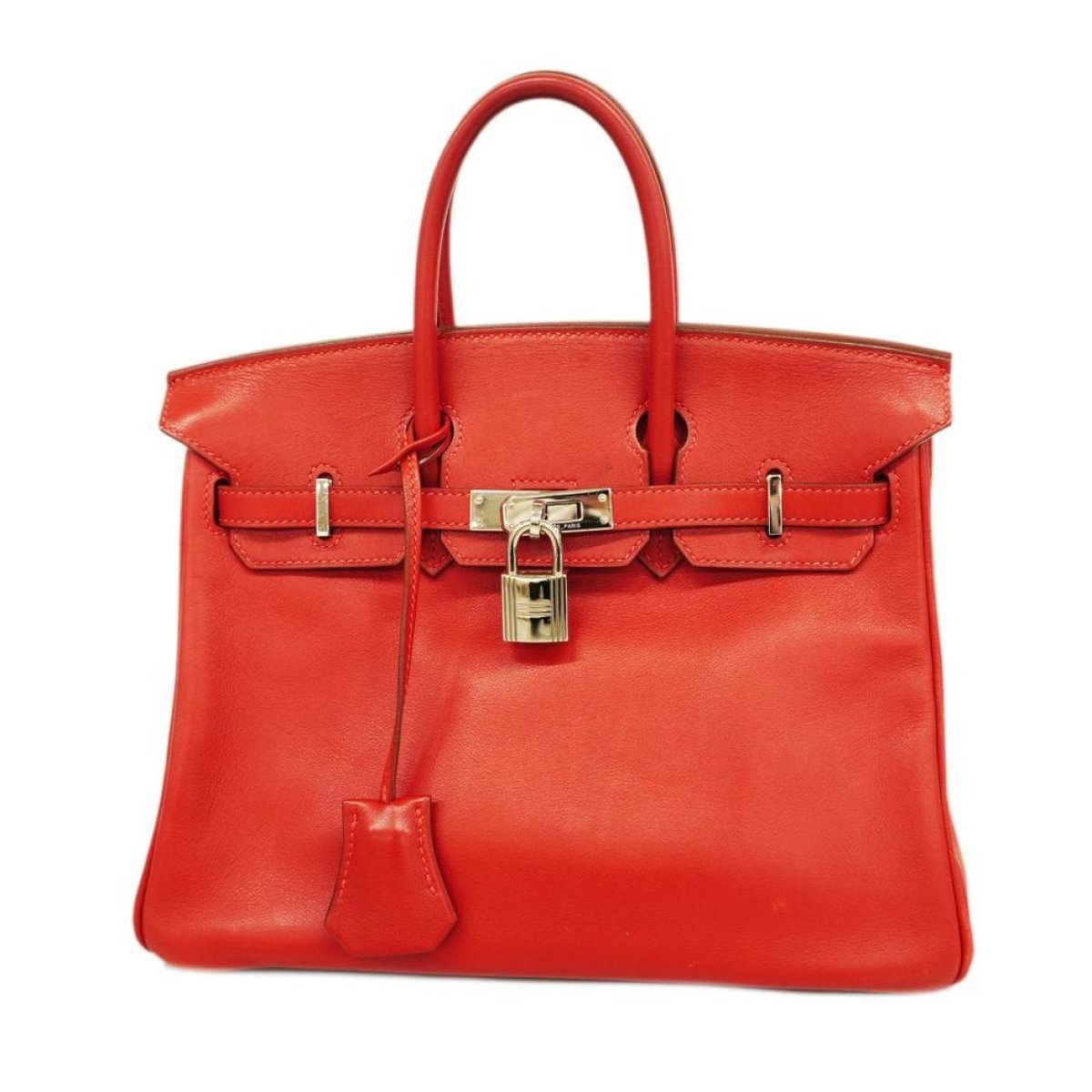 Birkin 25 leather handbag