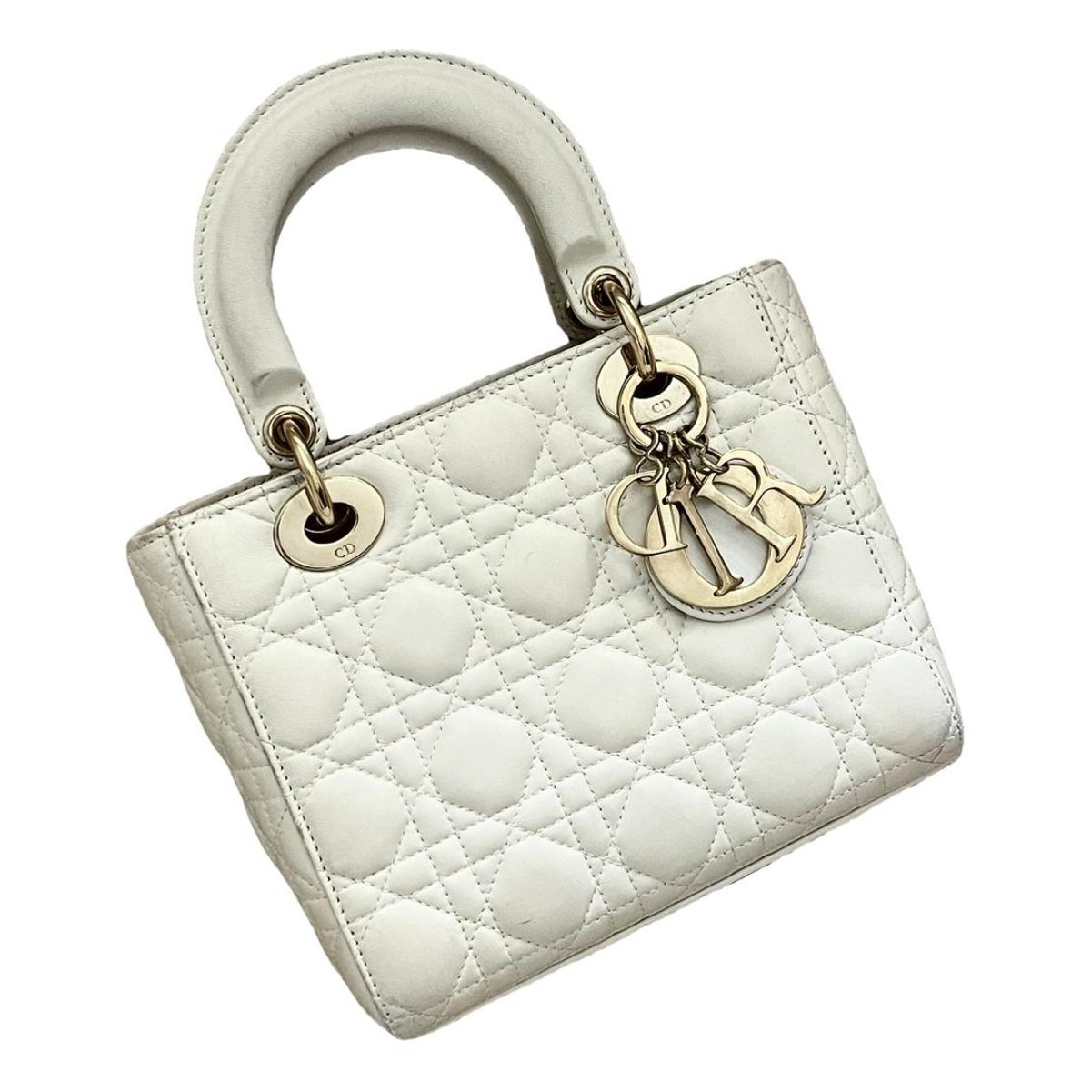 Lady Dior leather handbag