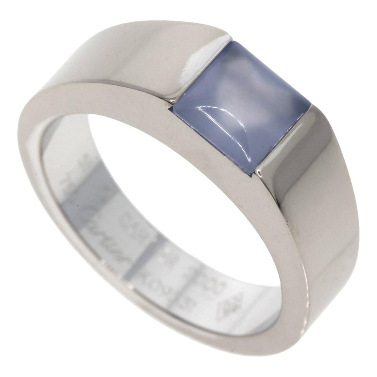 Tank white gold ring