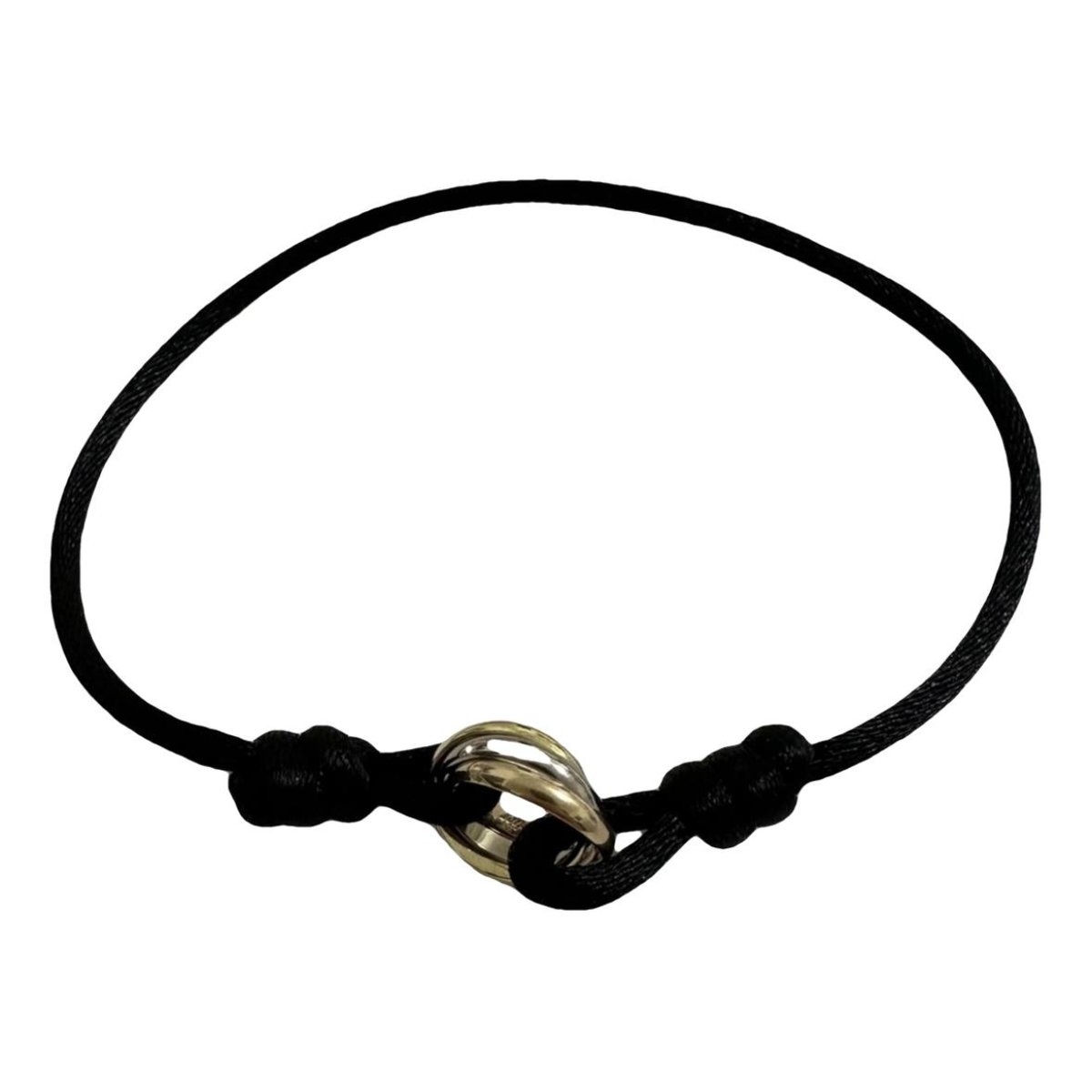 Trinity white gold bracelet