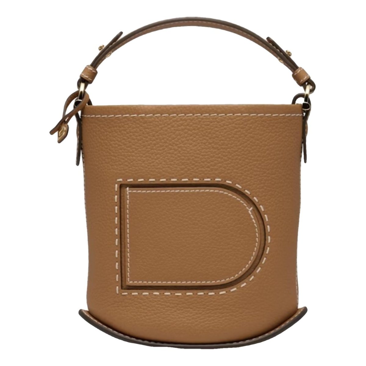 Pin leather handbag