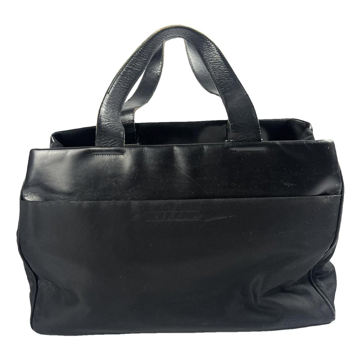 Panier leather handbag