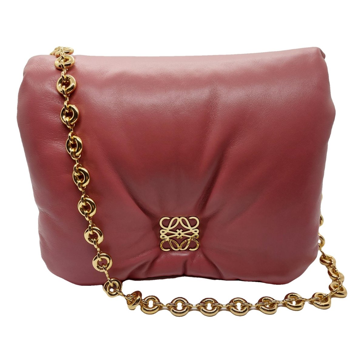 Goya Puffer leather handbag