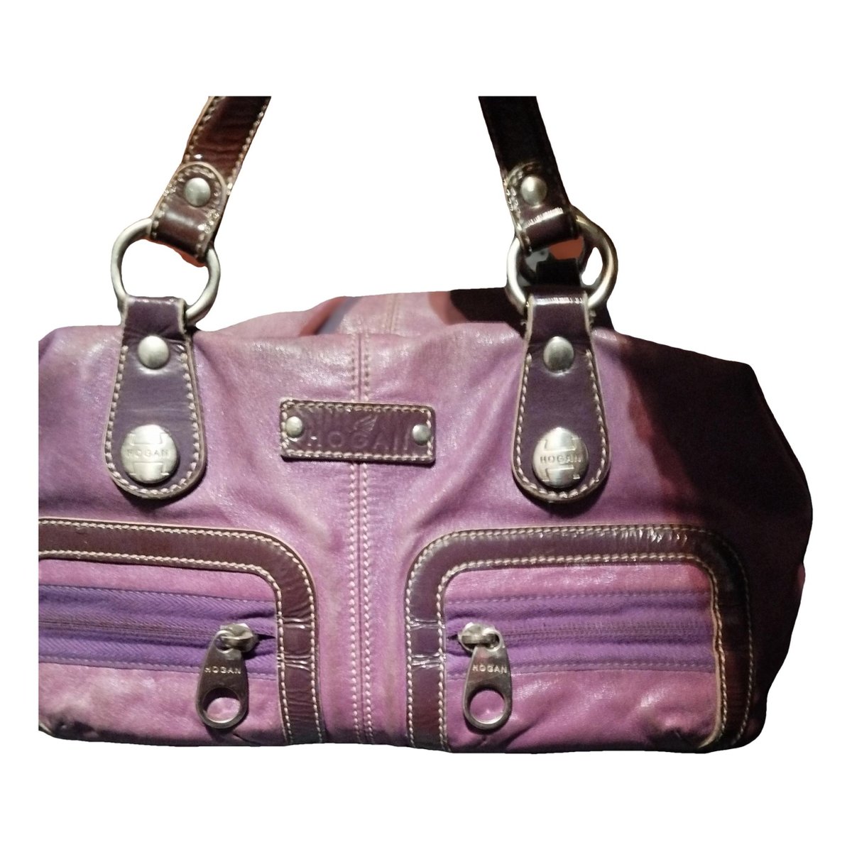 Leather handbag