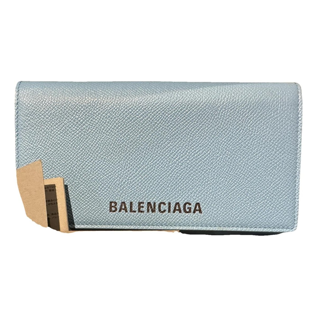 Wallet On Chain B leather mini bag