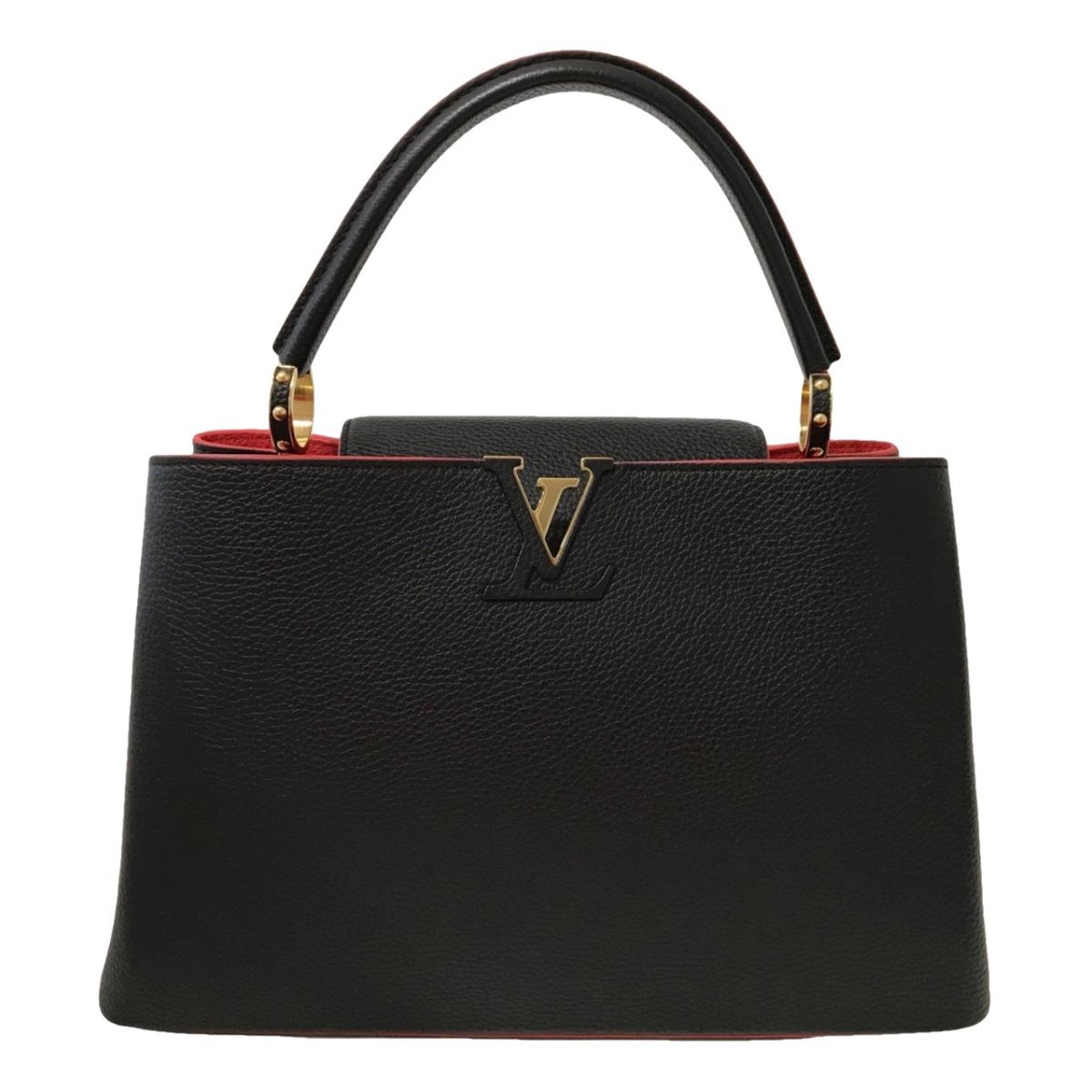 Capucines leather handbag