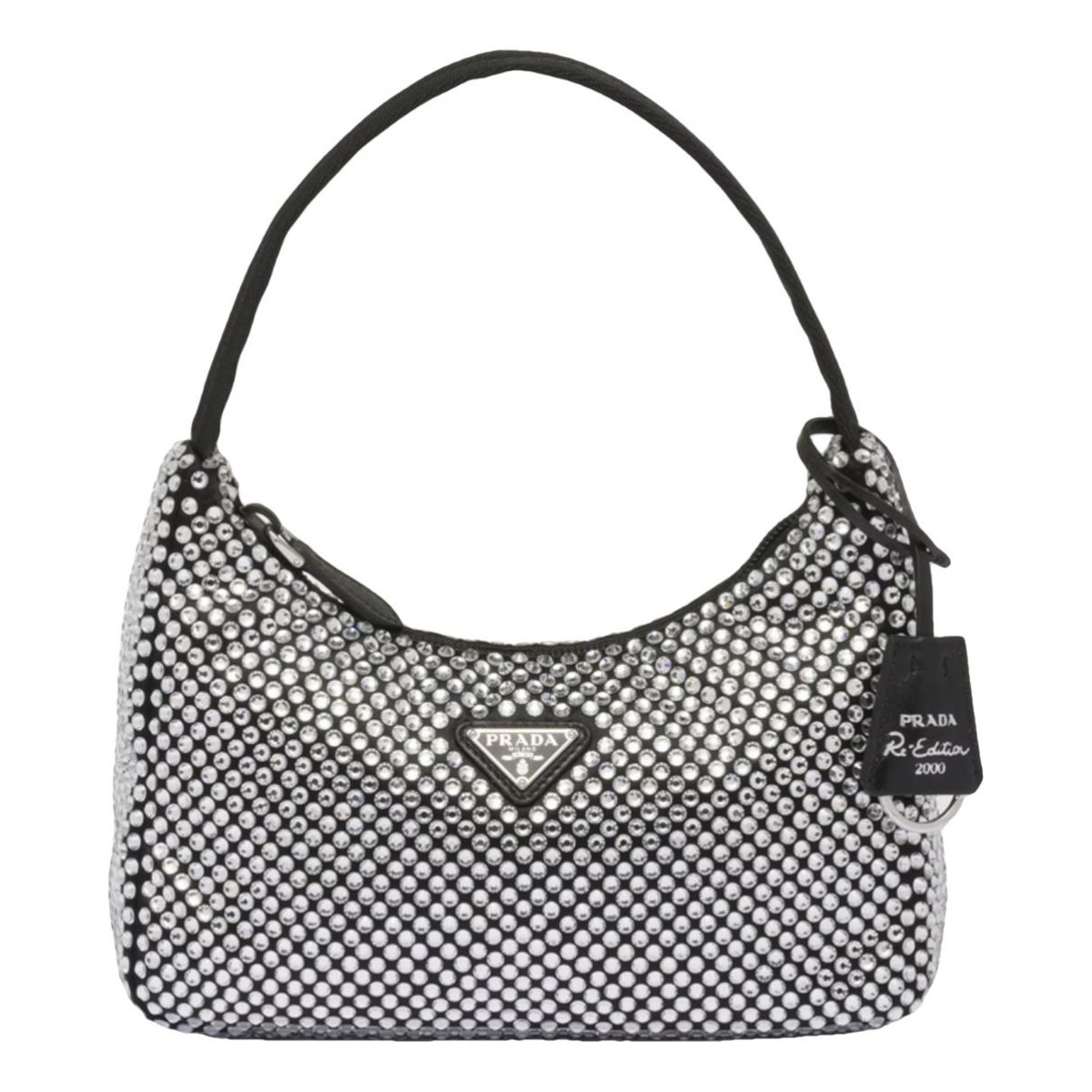 Re-Edition 2000 silk handbag