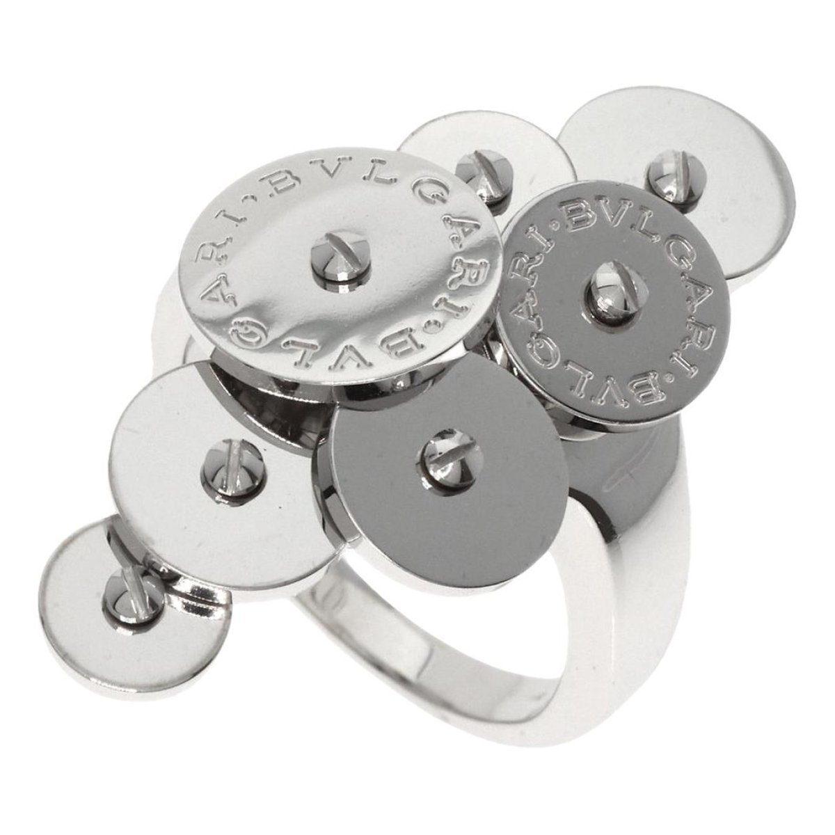 Cicladi white gold ring