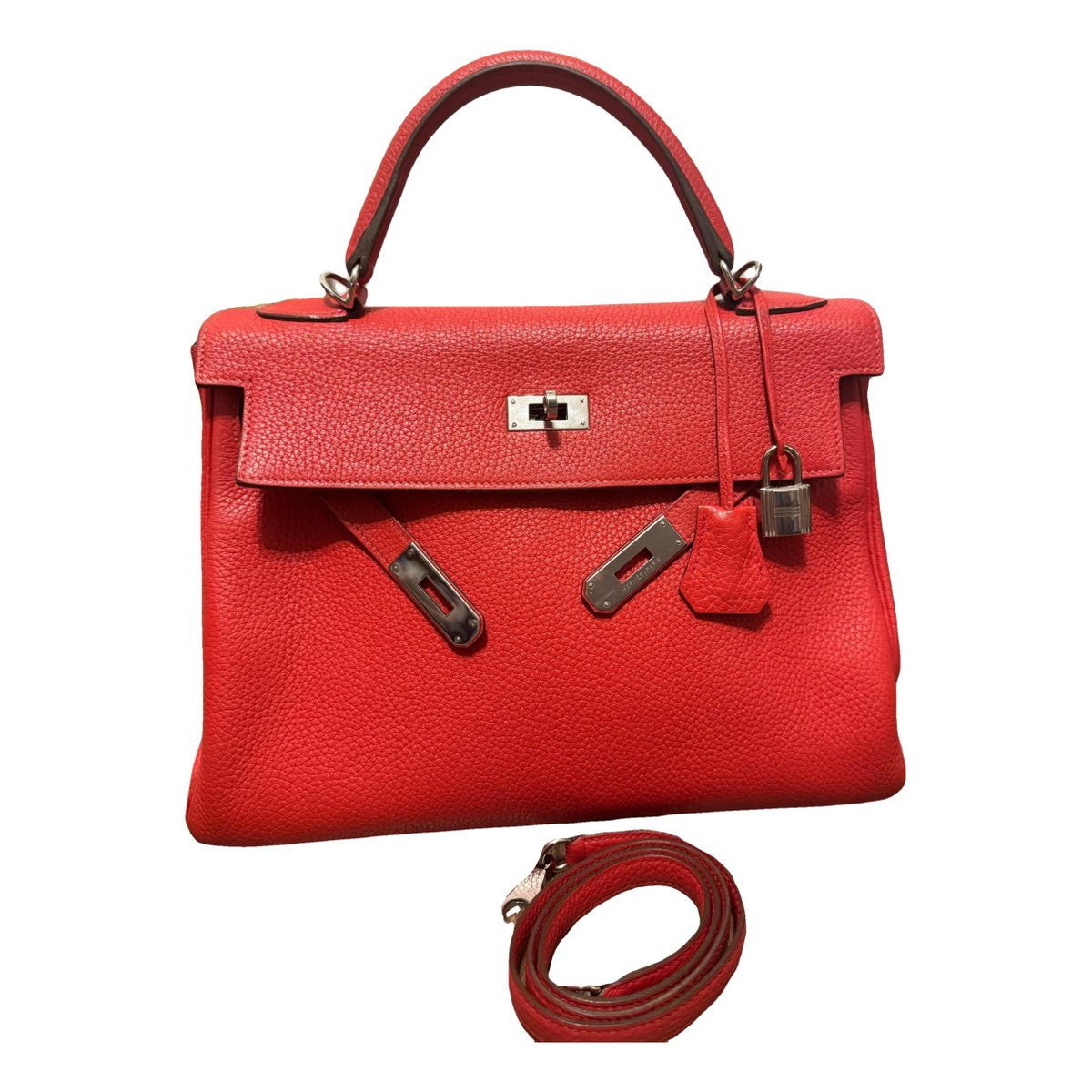 Kelly 32 leather handbag