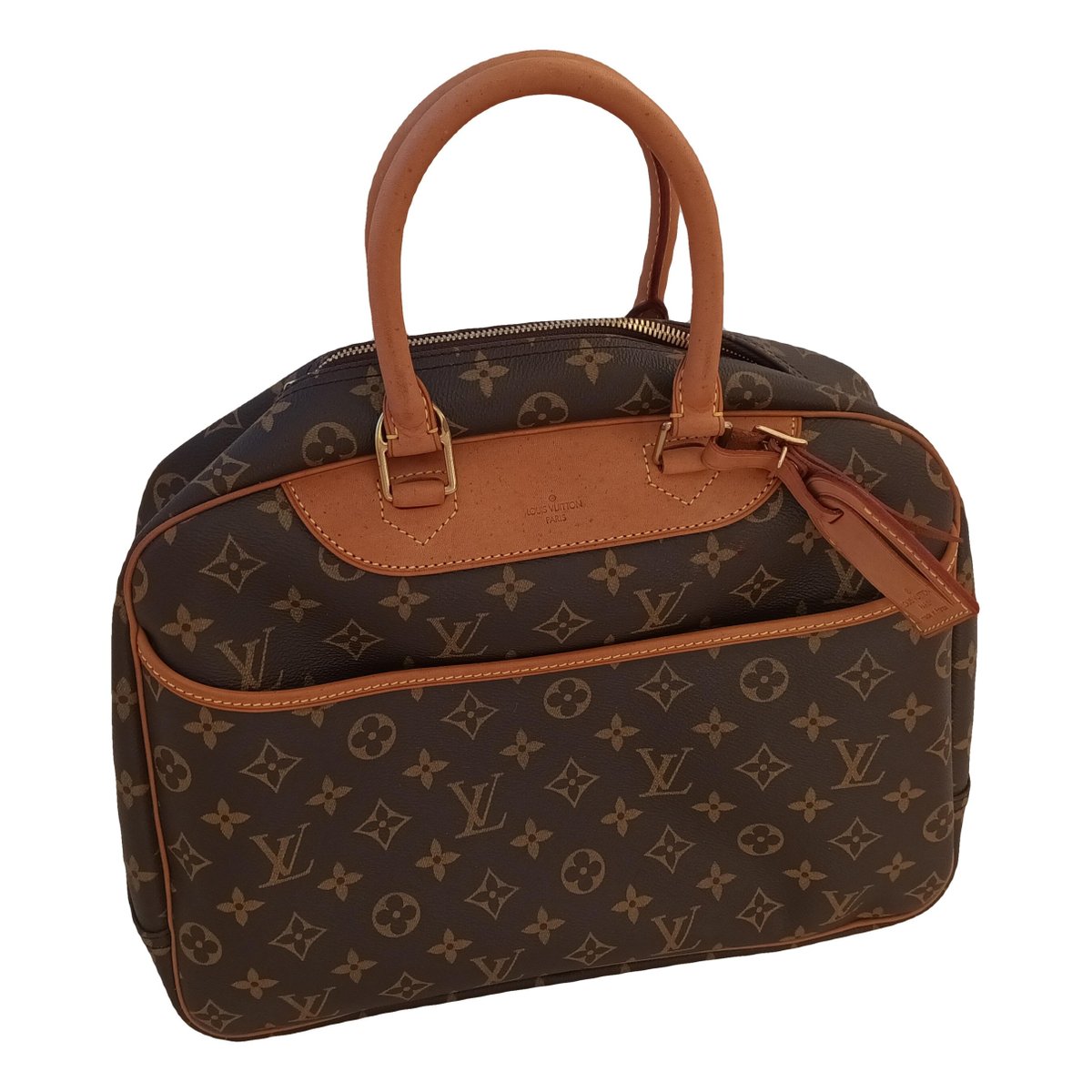 Deauville leather handbag