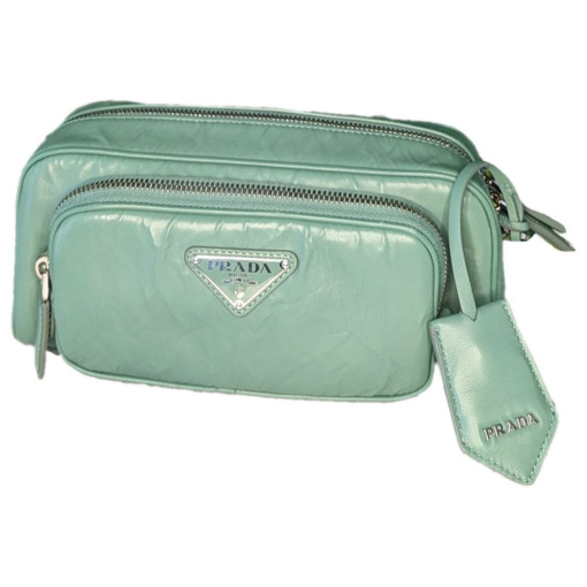 Prada Pocket leather crossbody bag