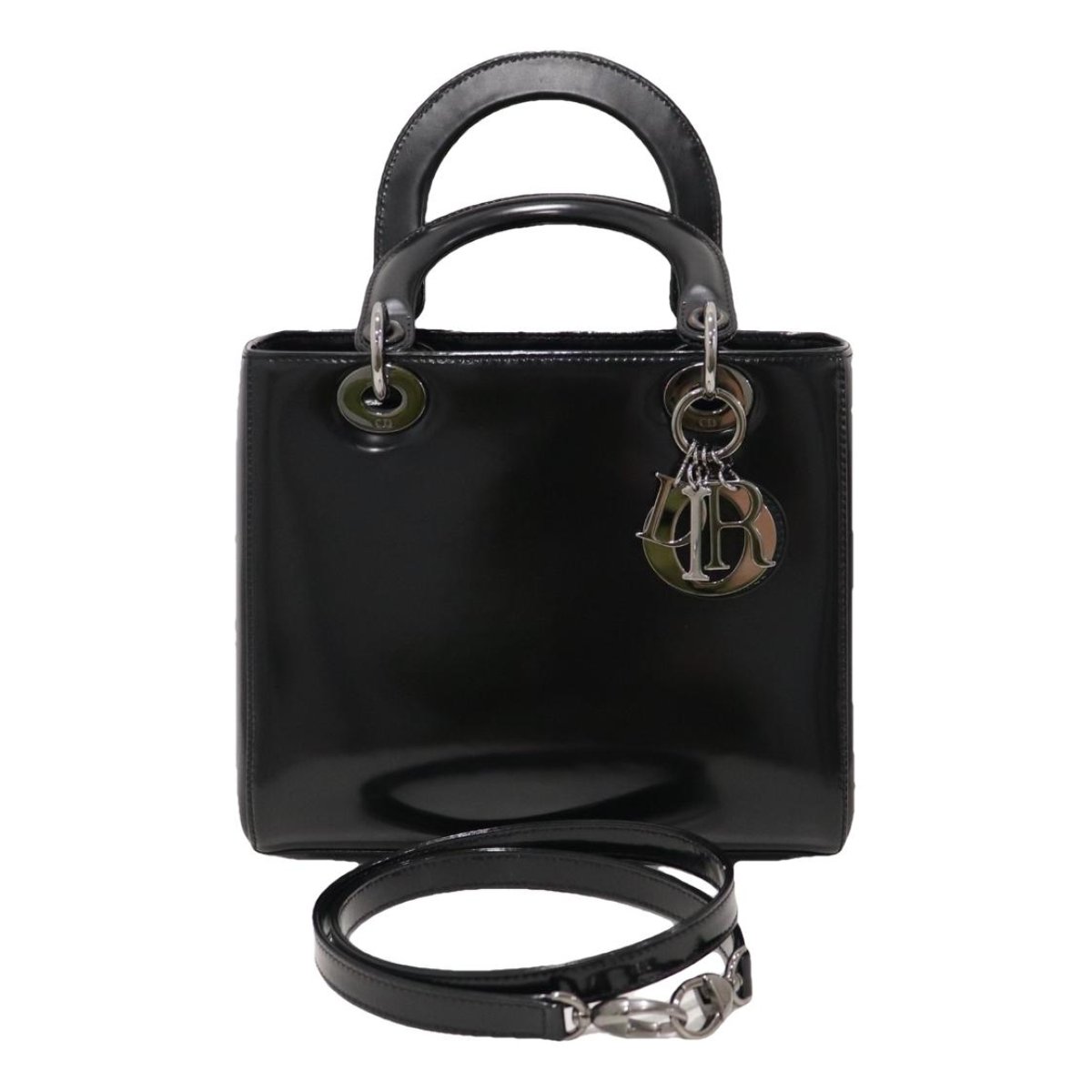 Lady Dior leather handbag