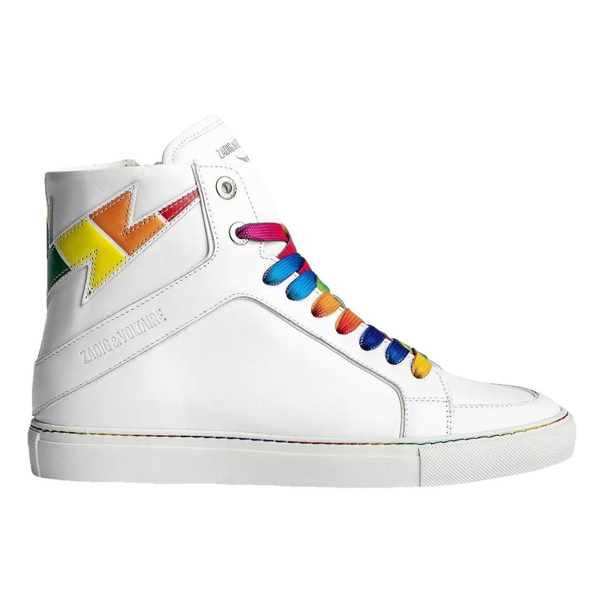 ZV1747 Flash leather trainers