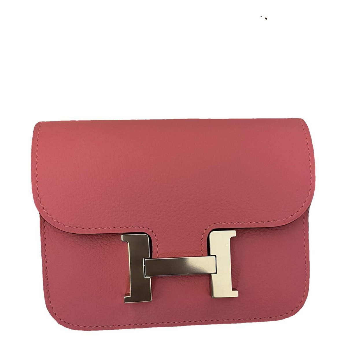 Constance leather clutch bag