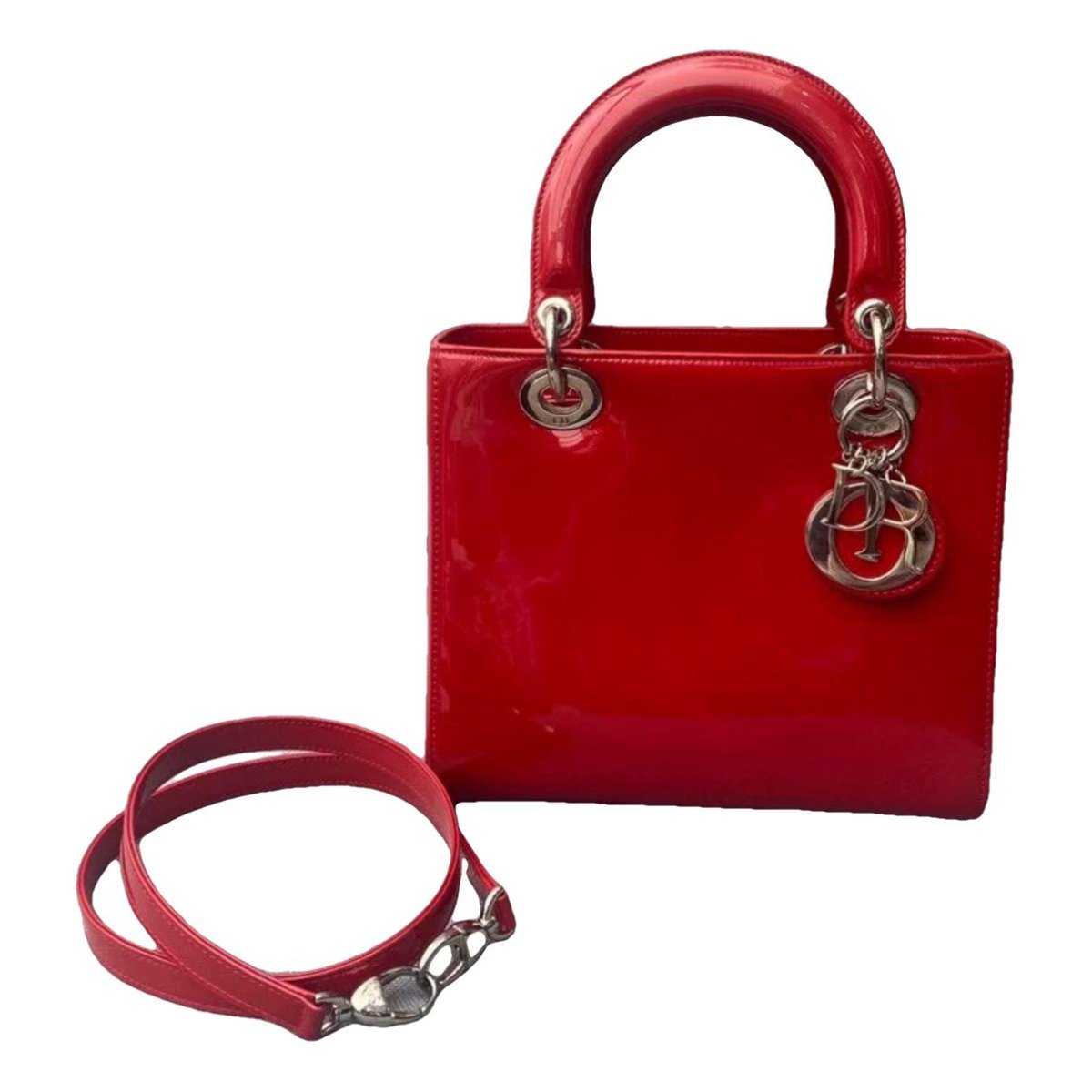 Lady Dior leather handbag