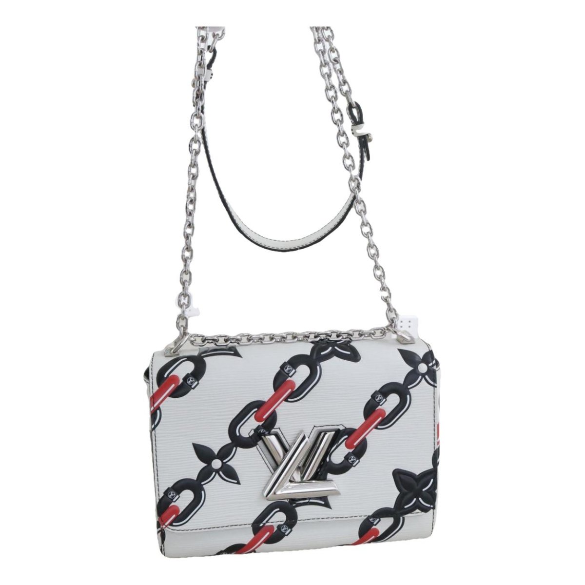 Twist leather crossbody bag