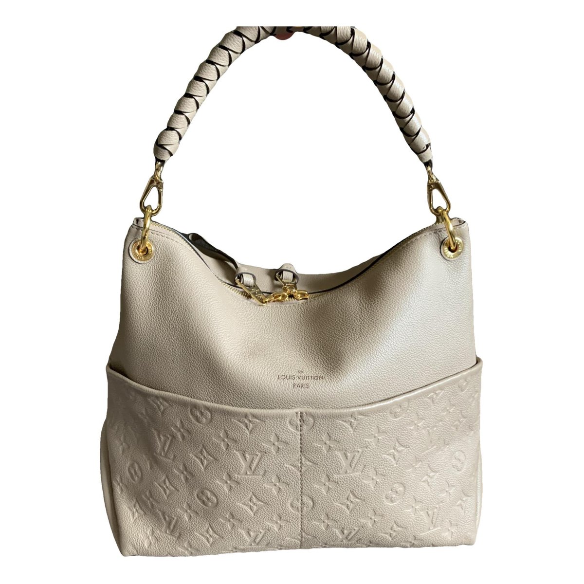 Maida leather handbag
