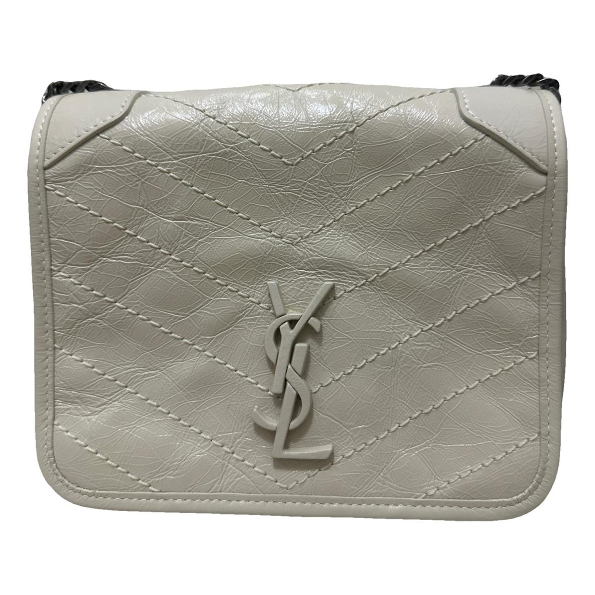 Niki leather crossbody bag