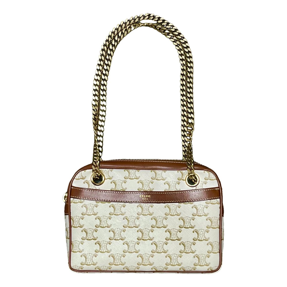 Triomphe chain crossbody bag