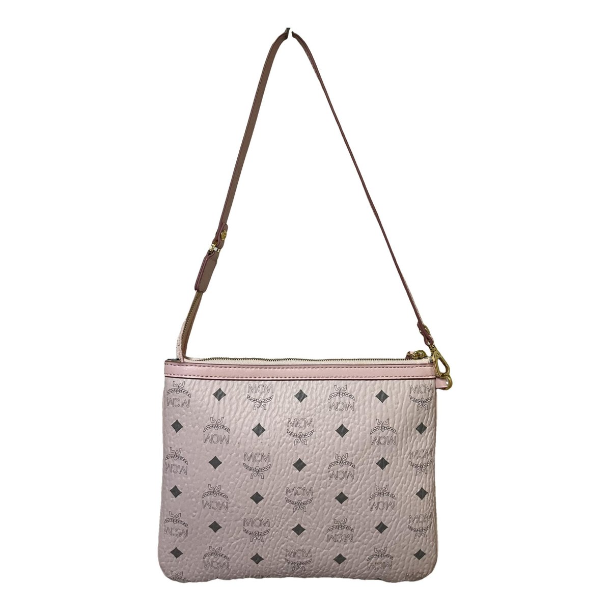 Berlin leather clutch bag