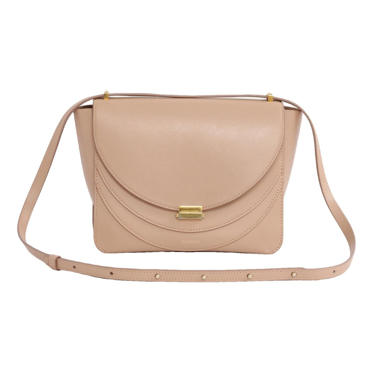 Luna leather crossbody bag