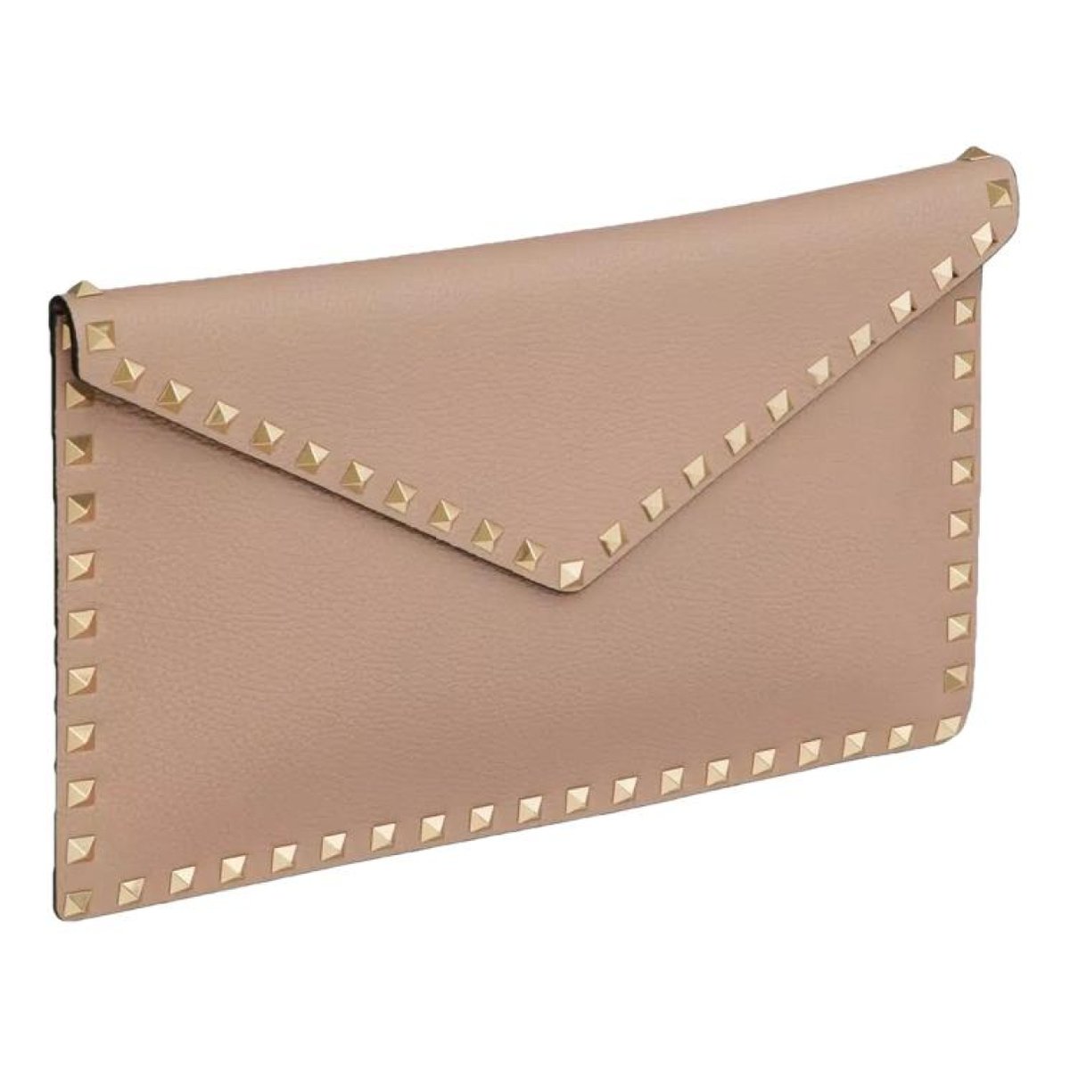 My Rockstud leather clutch bag