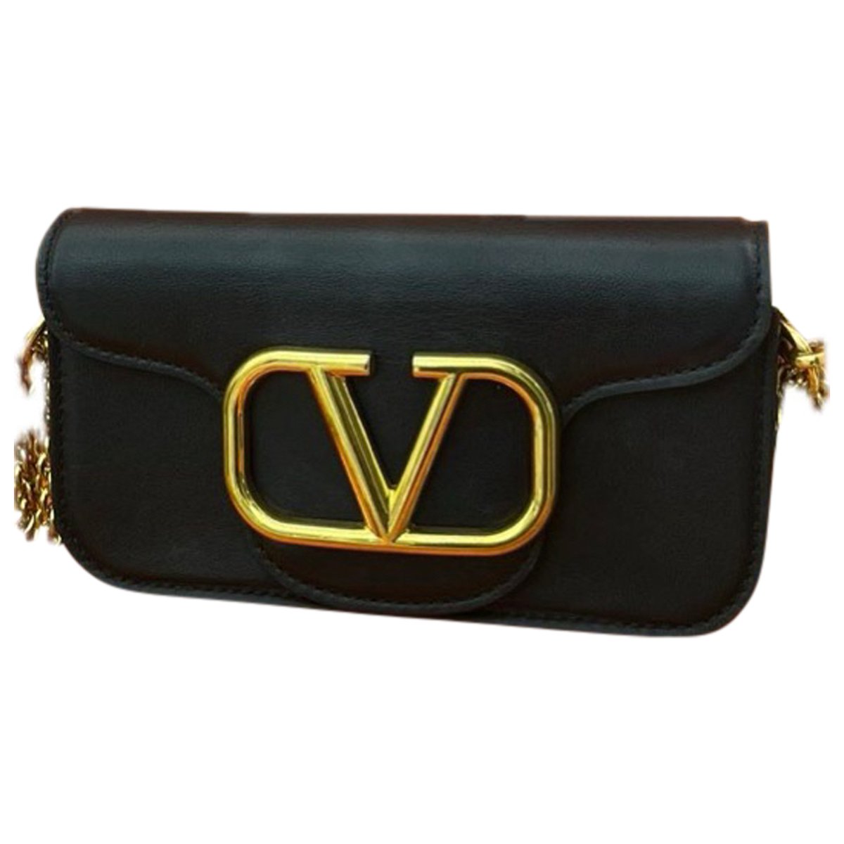 Loco East West leather crossbody bag