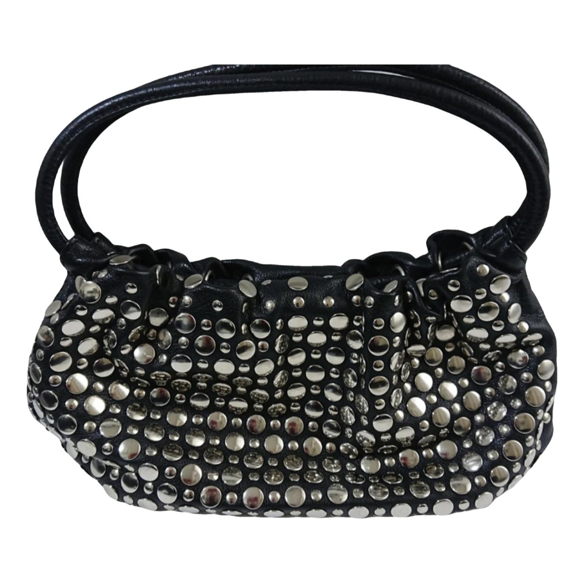 Domino leather handbag