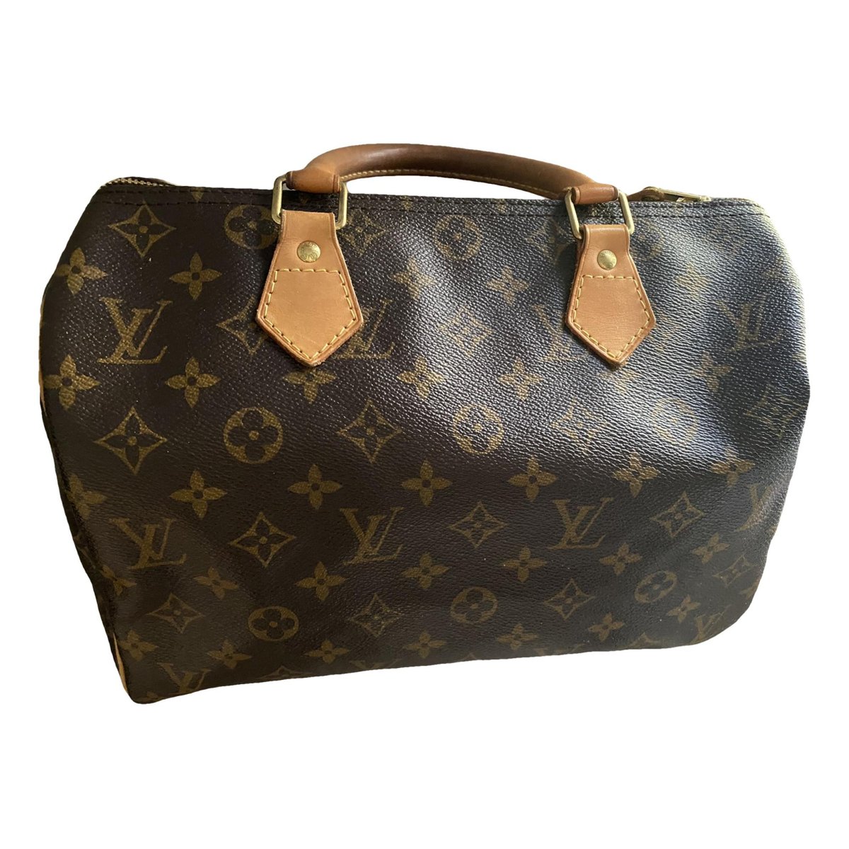 Speedy leather handbag