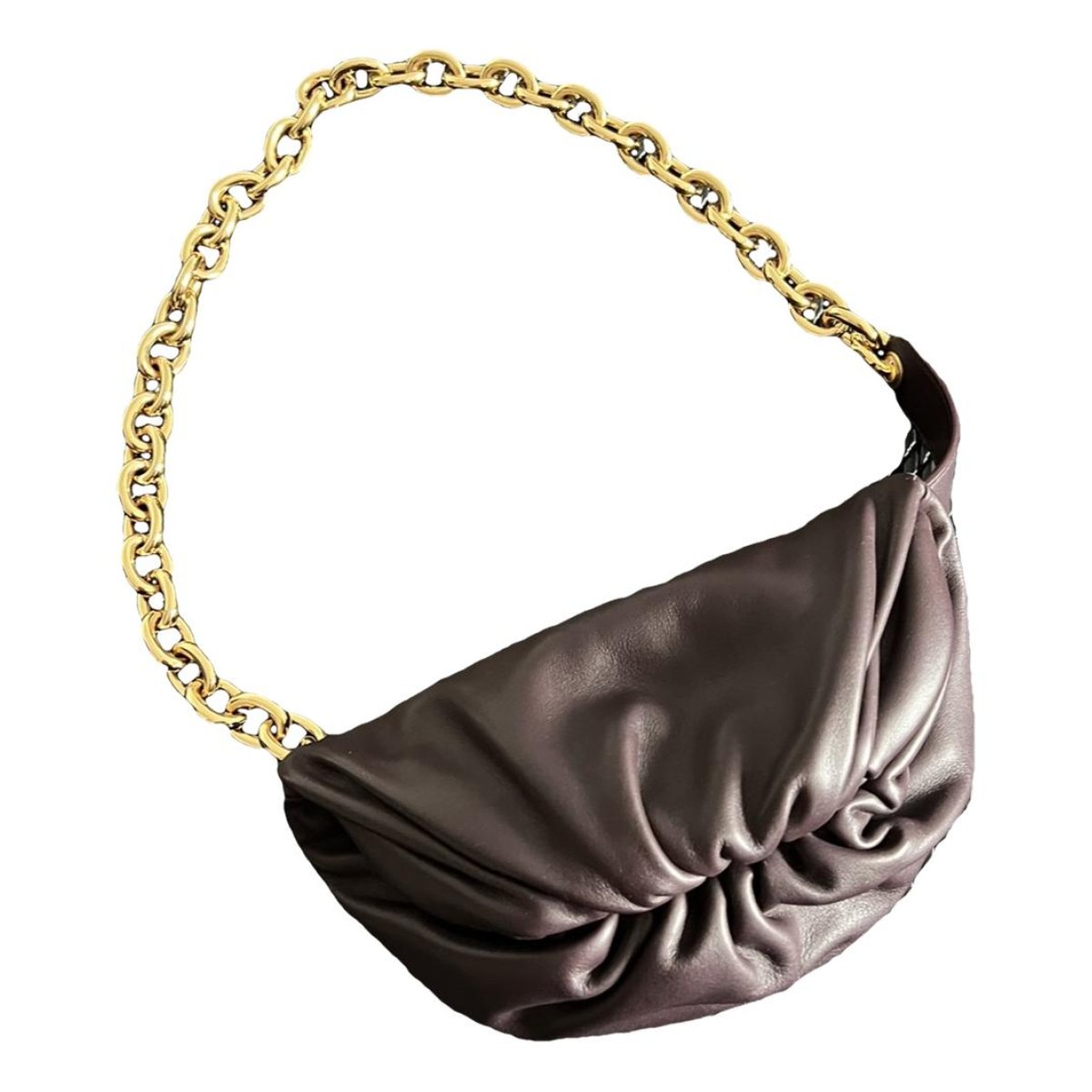 Chain Pouch leather handbag