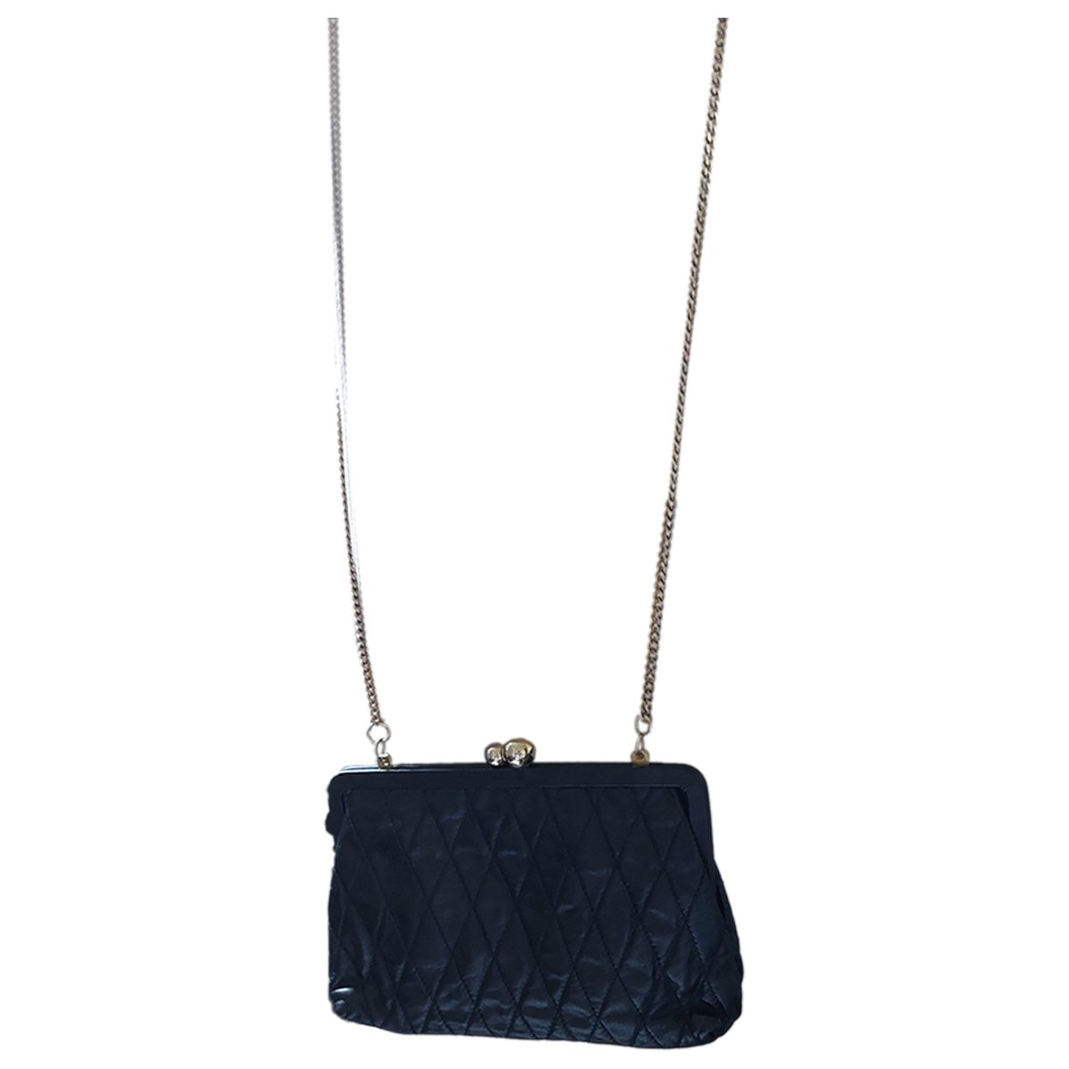 Wallet On Chain leather handbag