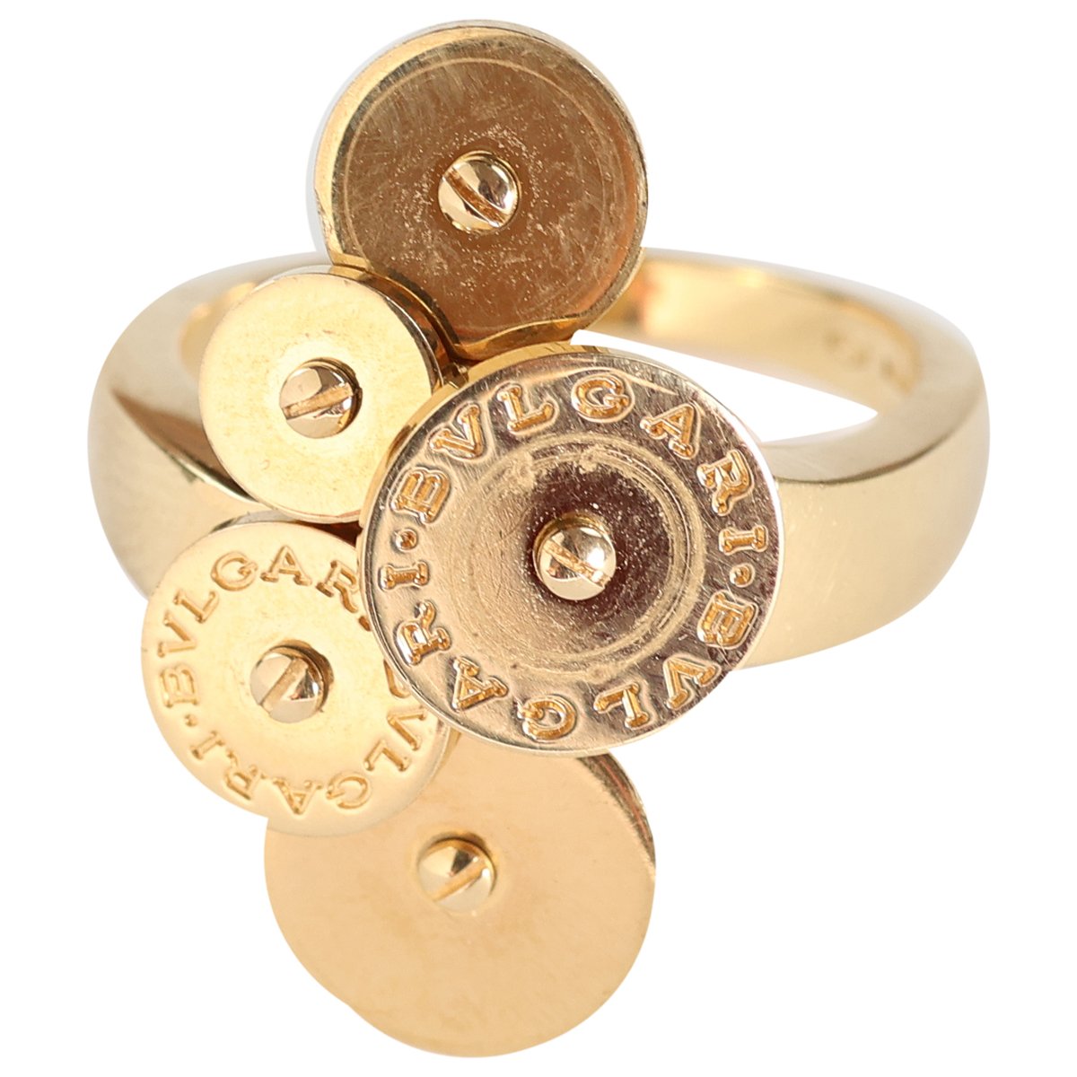 Cicladi yellow gold ring