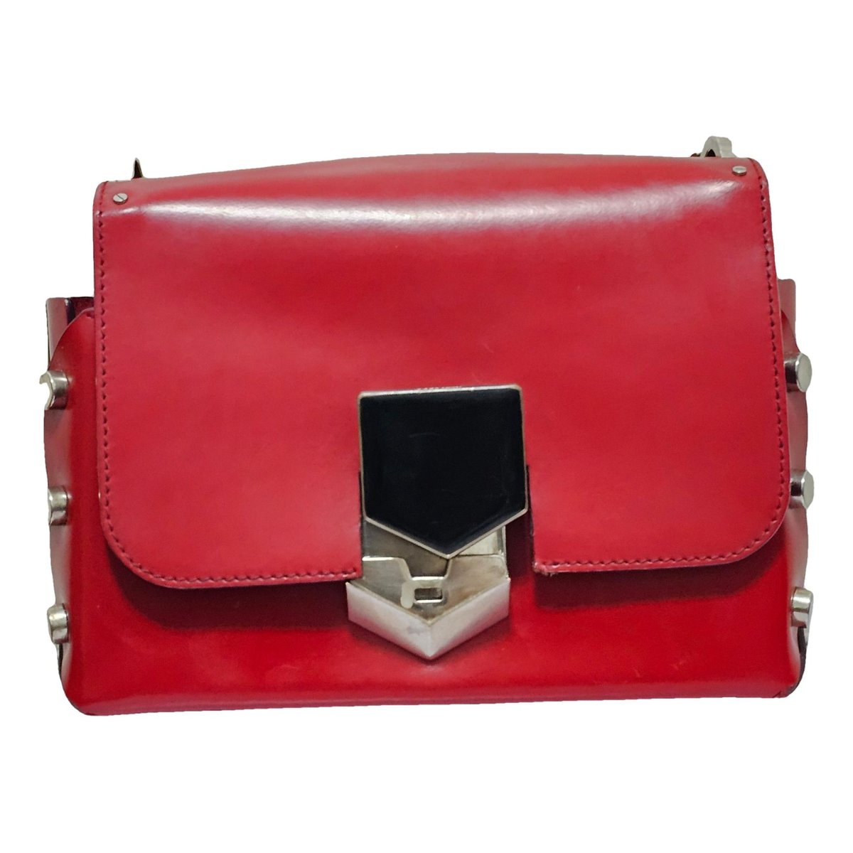 Lockett leather clutch bag