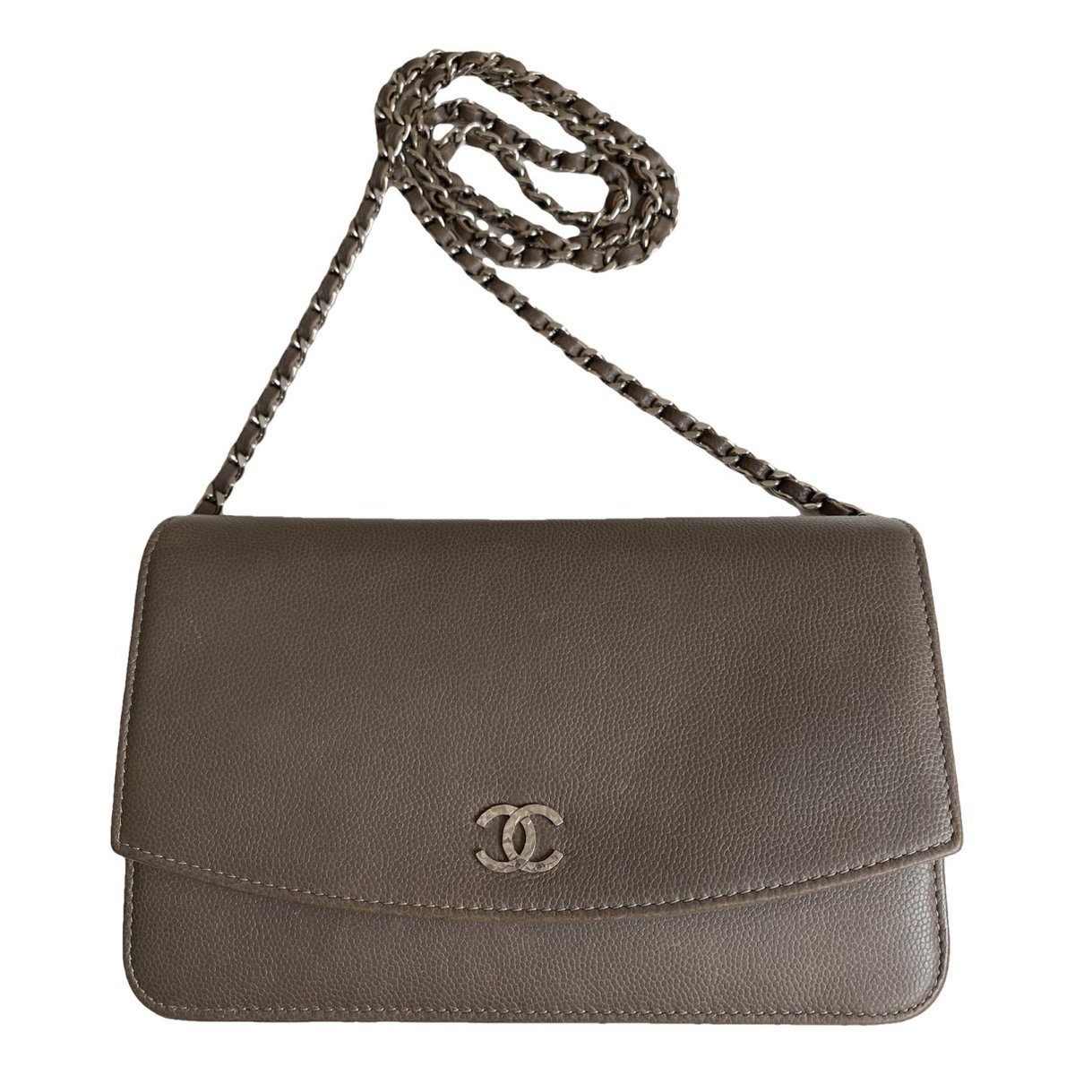 Wallet On Chain Timeless/Classique leather crossbody bag