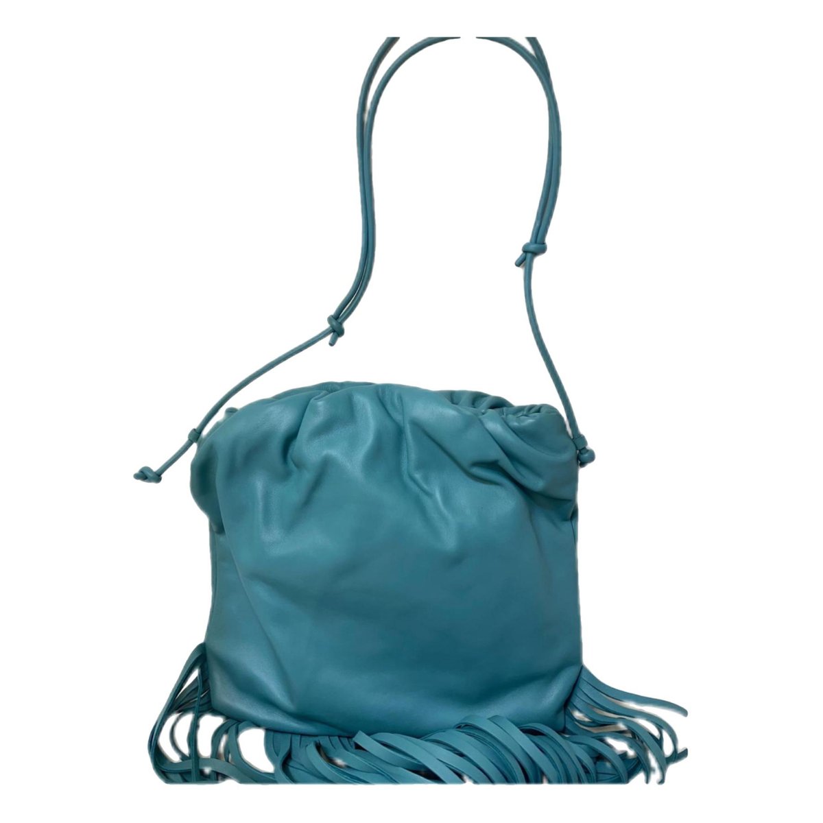 Fringe Pouch leather handbag