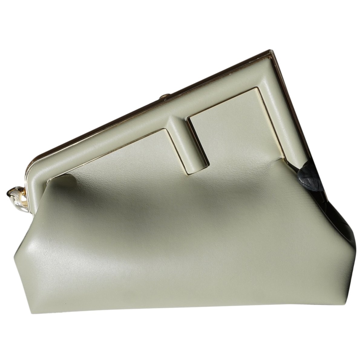First leather handbag