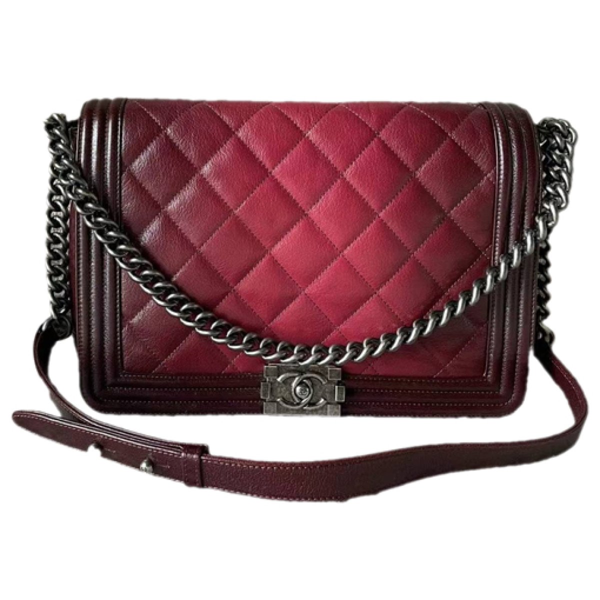 Boy leather crossbody bag